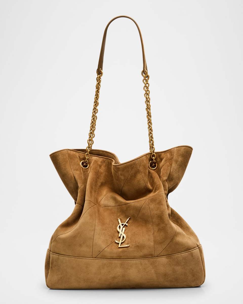 Jamie 4.3 Drawstring Suede Shoulder Bag